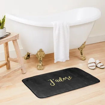 J'adore Zlatý | francúzsky Vaňa Mat Kúpeľňou A Sprchovacím kútom Produkty Obrázok